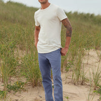 Men's Skye Trouser in Garment Dyed Japanese Twill - Final Sale