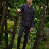 Men's Skye Trouser in Garment Dyed Japanese Twill - Final Sale