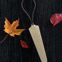Hand Forged Pie & Cake Server. Brass and Steel