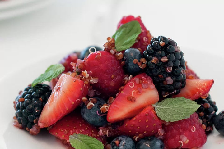 Fresh Fruit and Quinoa Salad