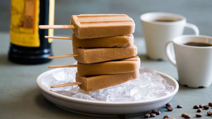 Creamy Coffee Liqueur Pops