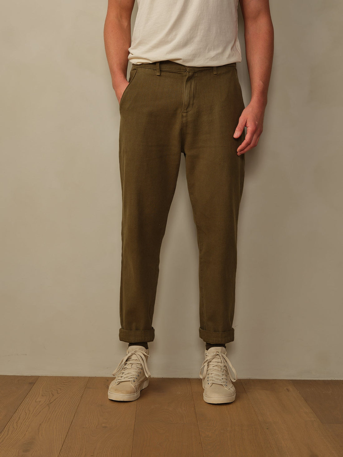 Men's Pilon in Garment Dyed Recycled Cotton - Final Sale