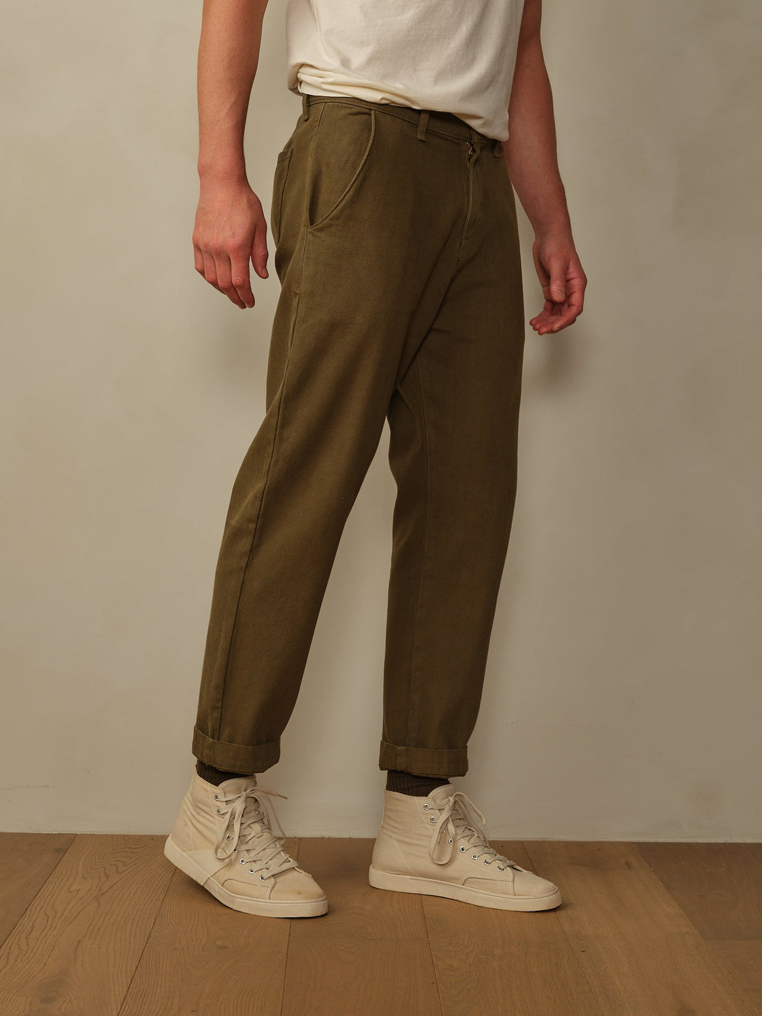 Men's Pilon in Garment Dyed Recycled Cotton - Final Sale