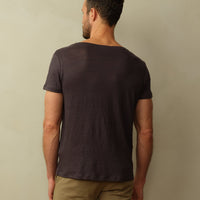 Men's Fischer Linen Boatneck Tee