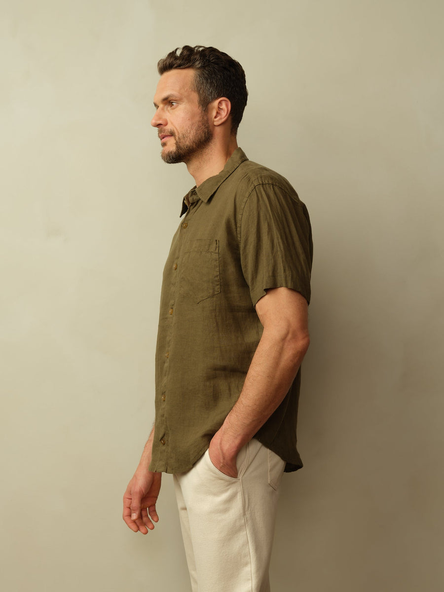 Men's Hudson Linen S/S