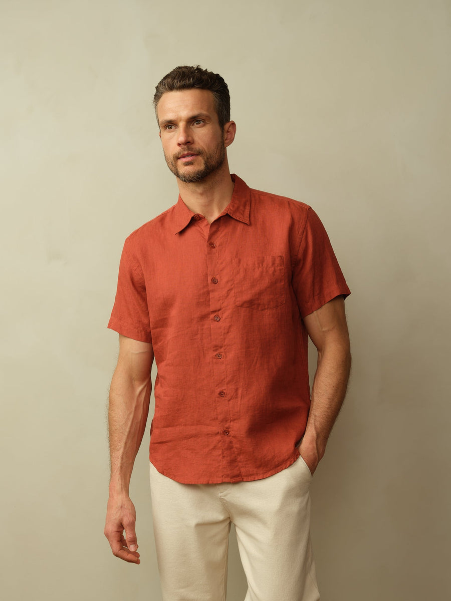 Men's Hudson Linen S/S