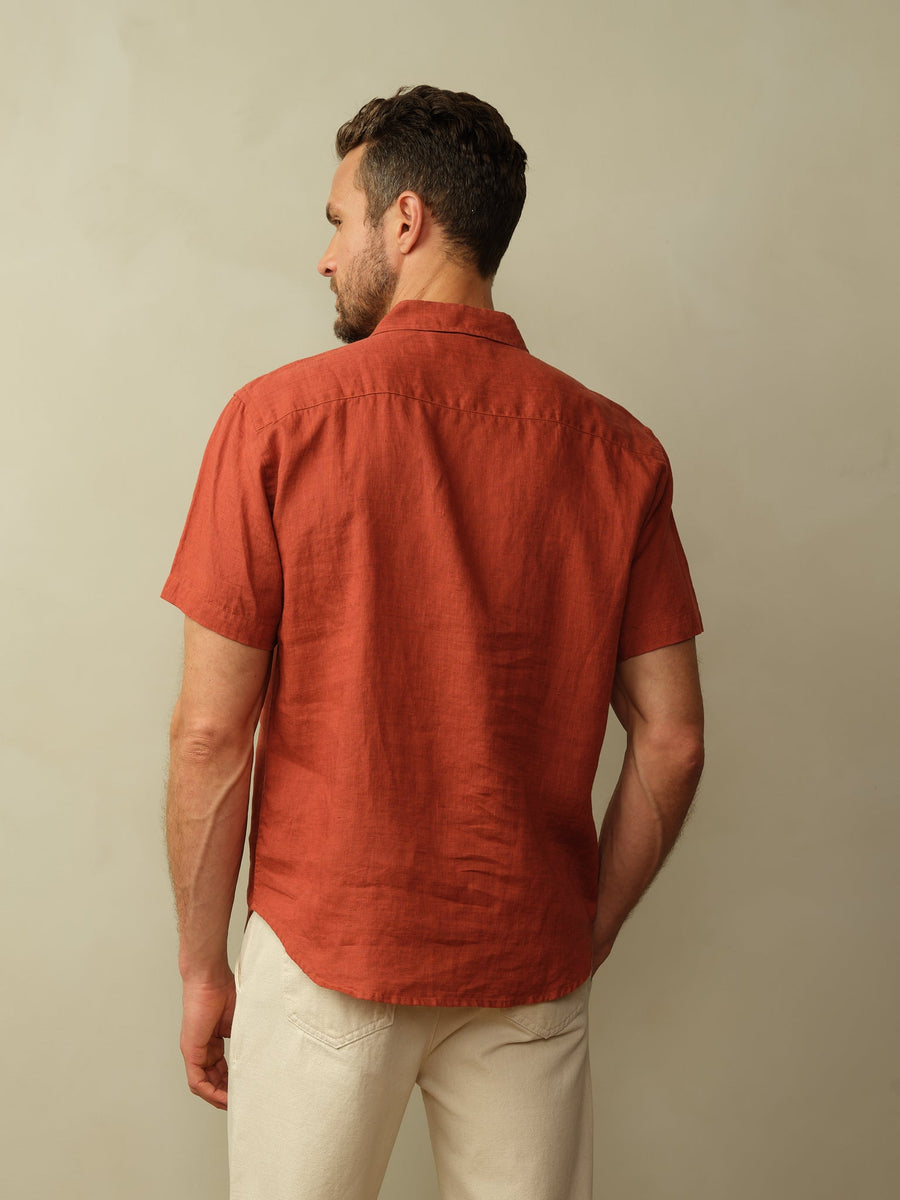Men's Hudson Linen S/S