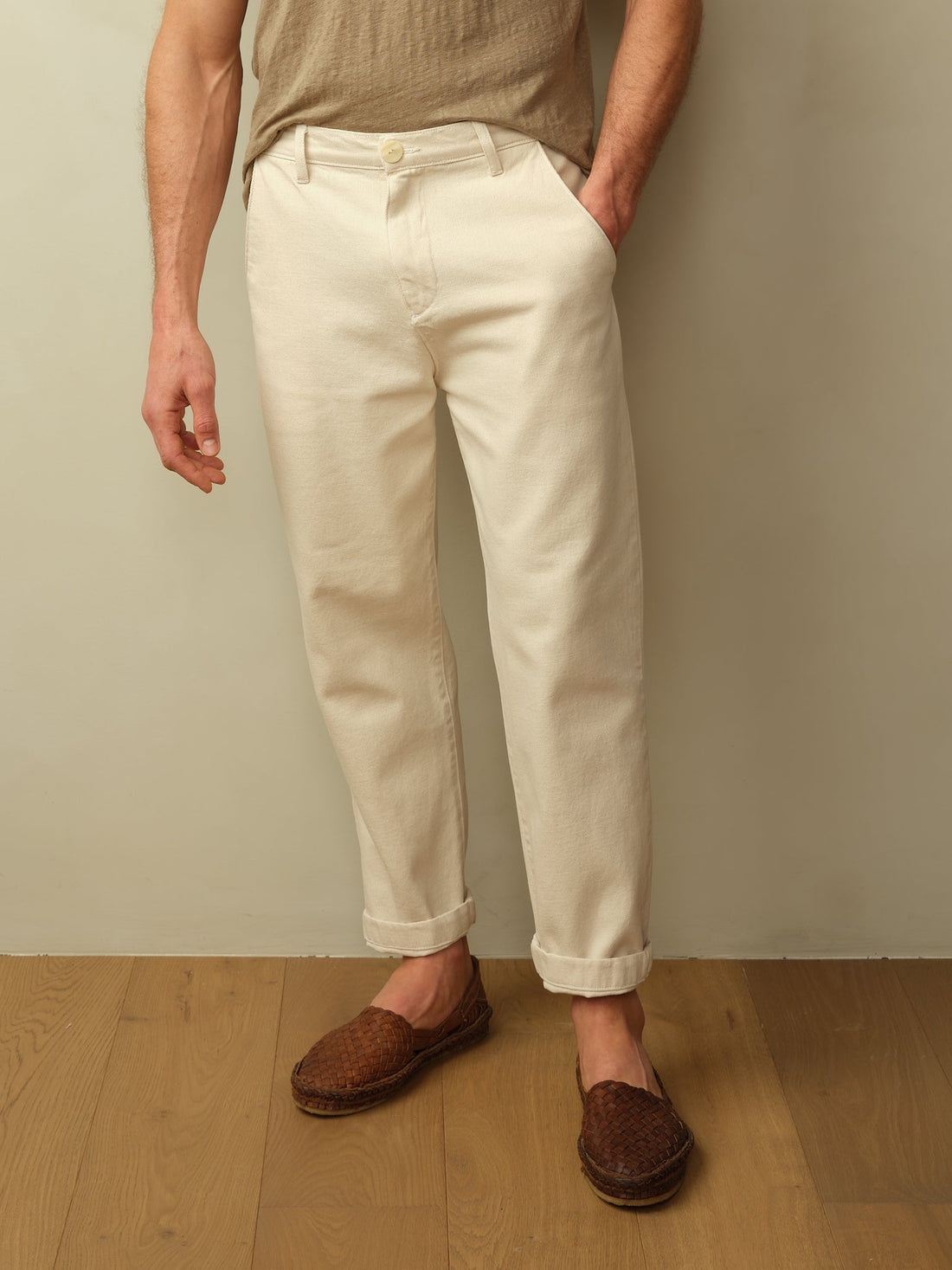 Men's Pilon in Garment Dyed Recycled Cotton - Final Sale