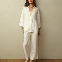 Women's Aoki Linen Kimono Jacket