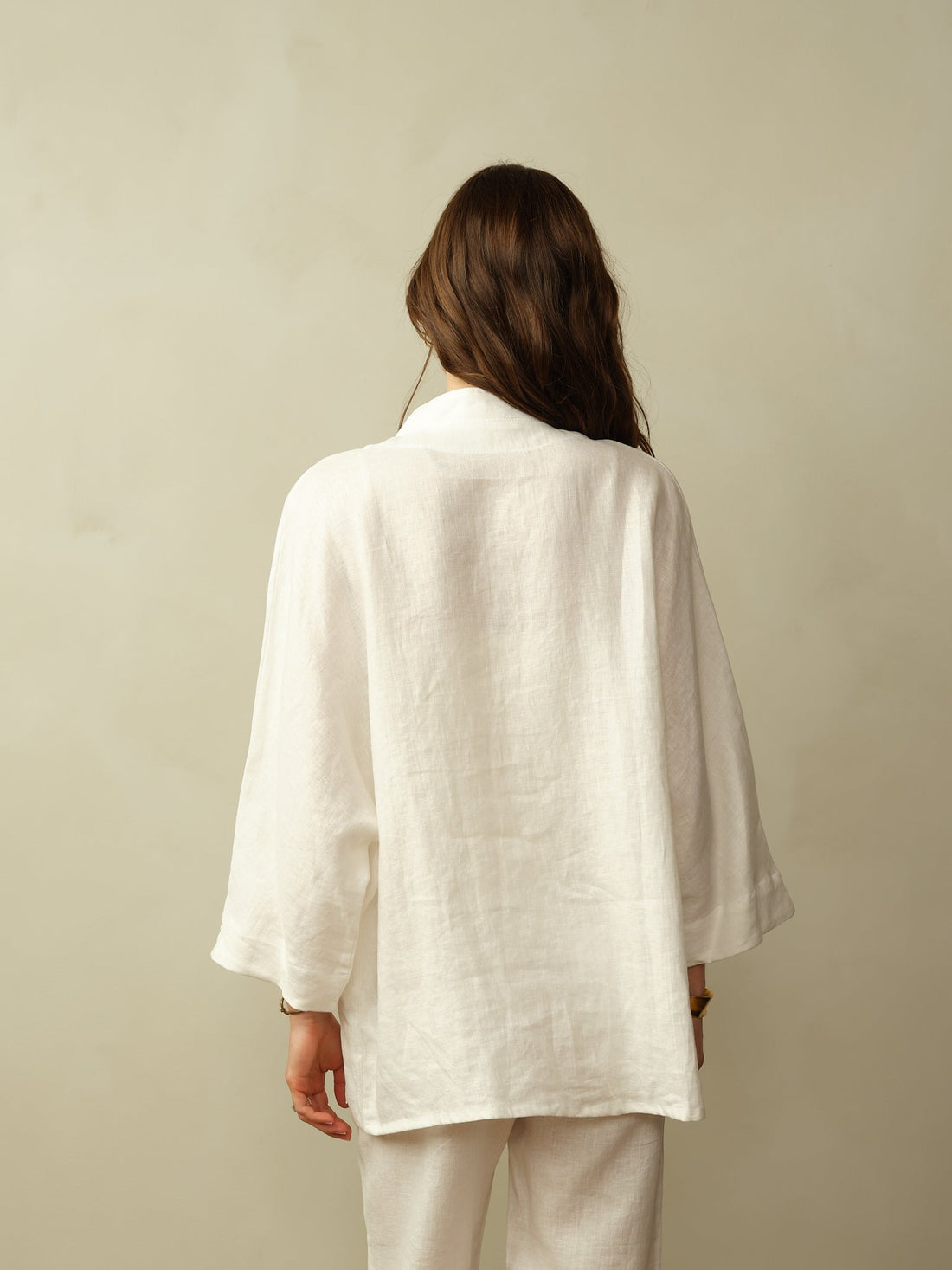 Women's Aoki Linen Kimono Jacket