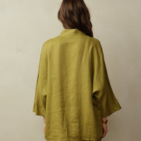 Women's Aoki Linen Kimono Jacket