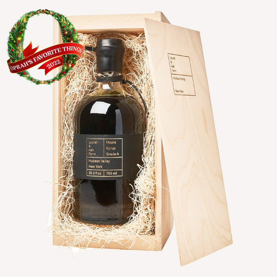 Laurel & Ash Farm Limited-Edition Maple Syrup Gift Box - Amber | Rich - Oprah's Favorite Things 2022