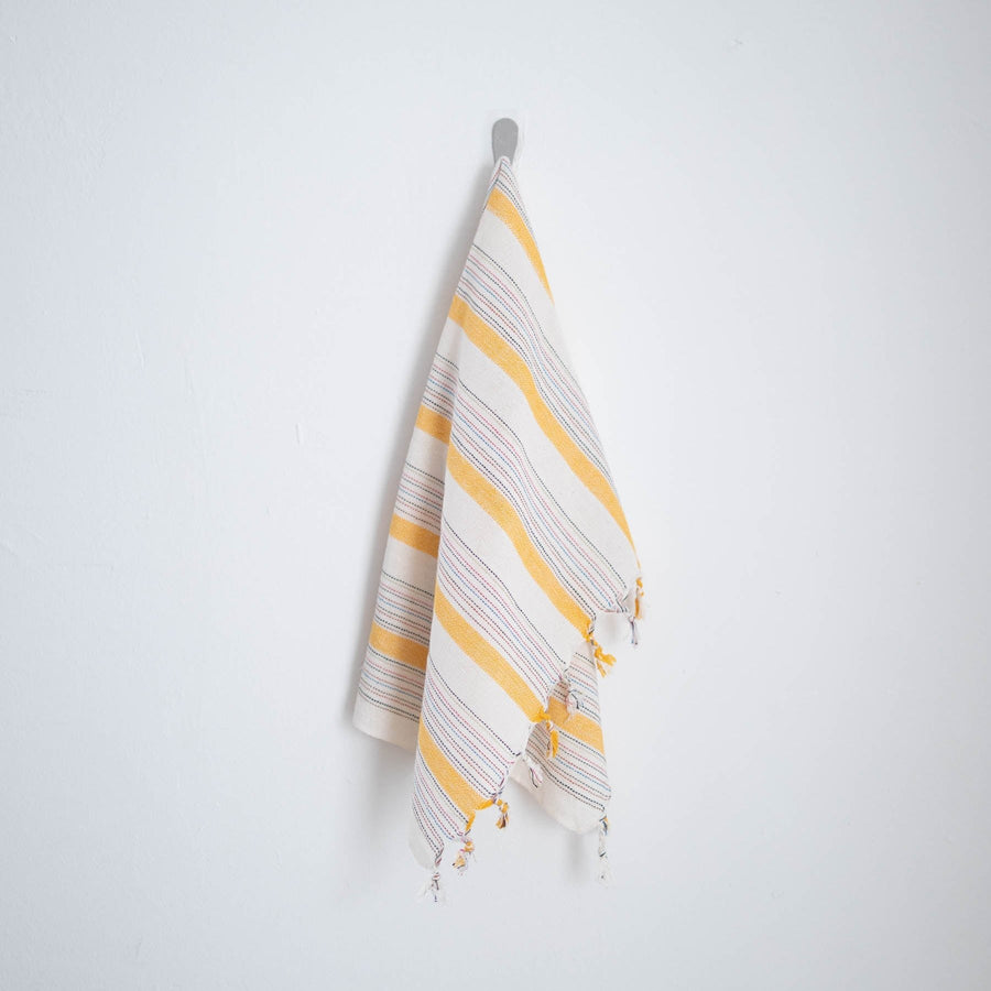 Yellow Ivory Montauk Hand Towel