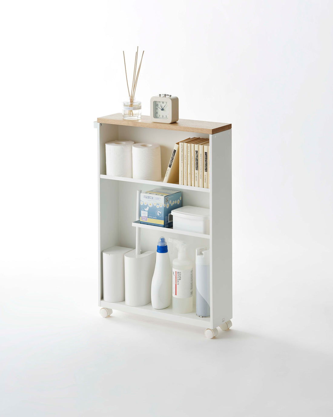 Rolling Storage Cart (27" H)  - Steel