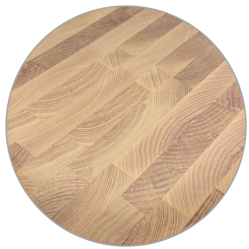 Sparrow Side Table — Sculptural Hardwood in End Grain or Long Grain