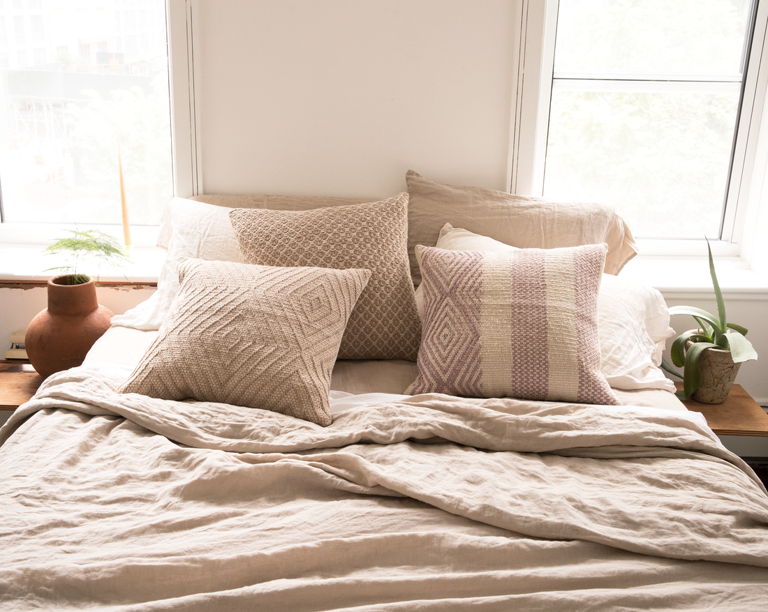 Sacred Valley Diamanté Pillow Fawn