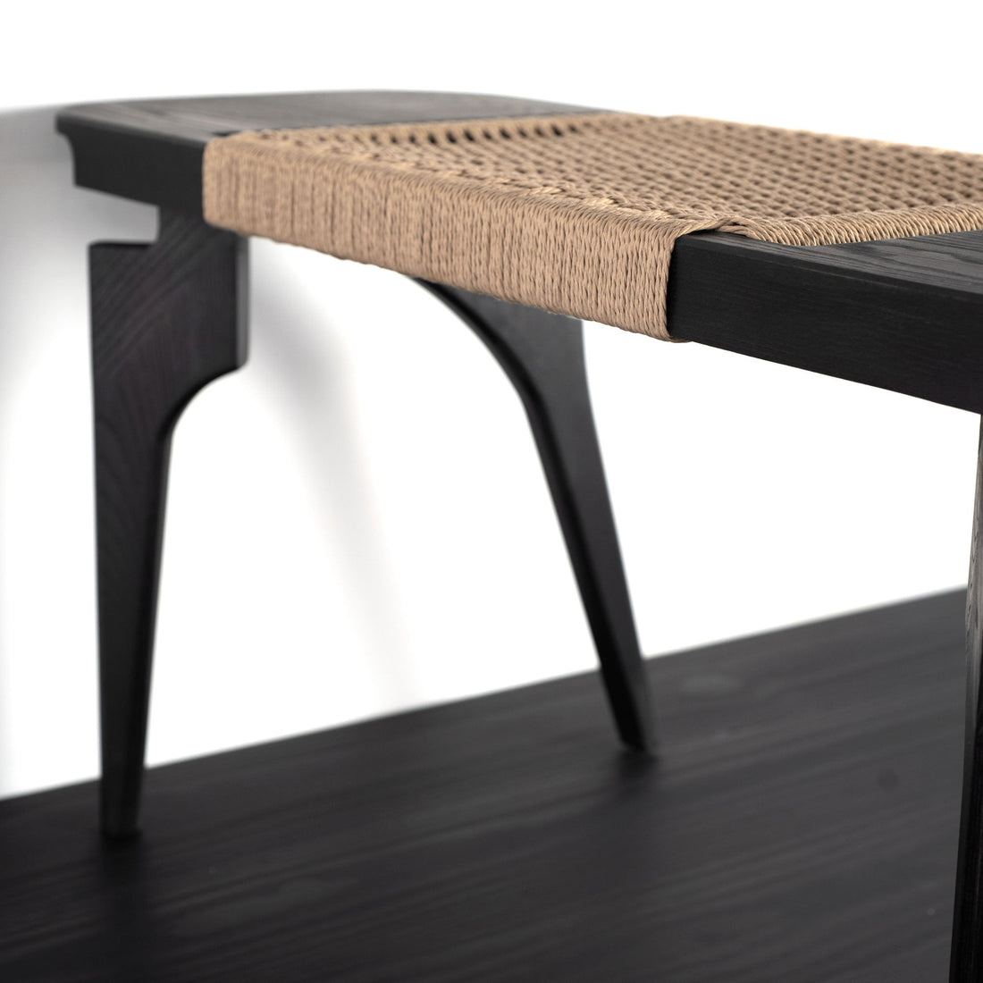 Danish Corded Woven Bench