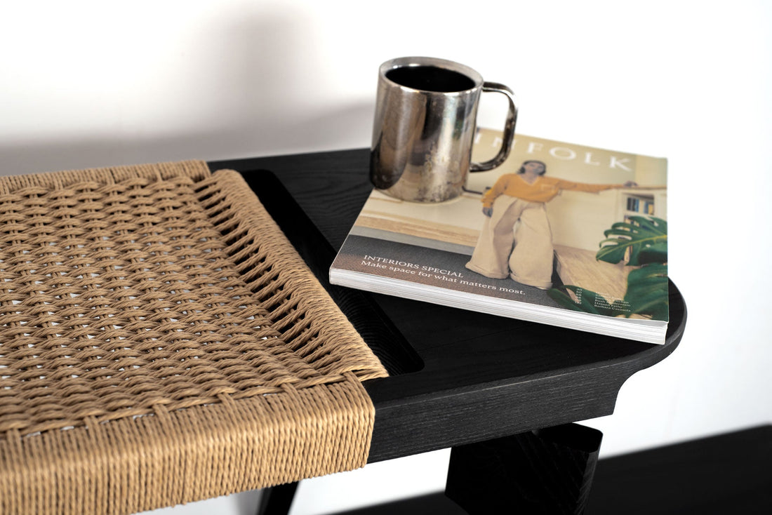 Danish Corded Woven Bench