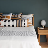 Zanzibar Lumbar Pillow - Granite