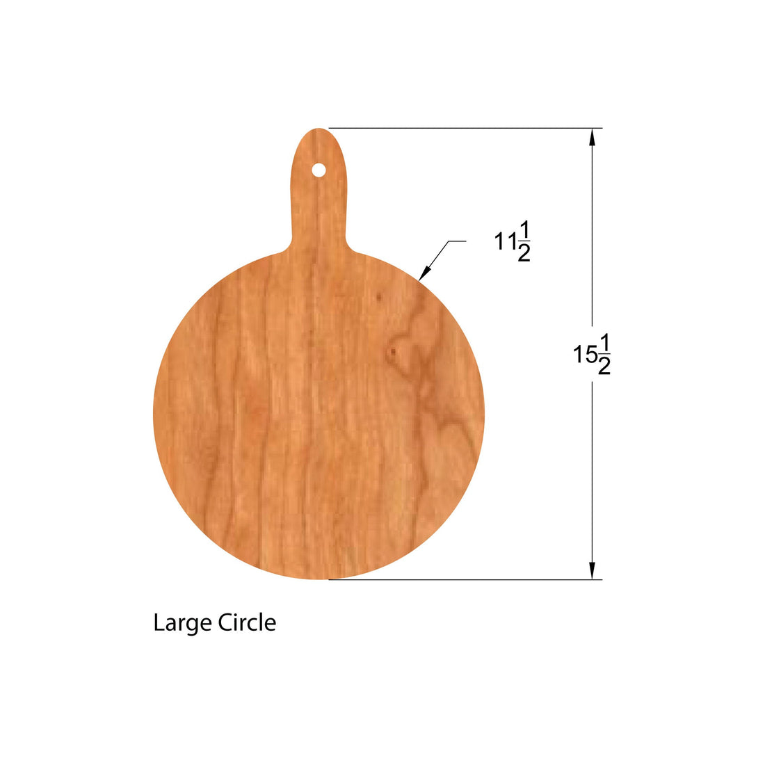 Circle Cutting & Serving Boards