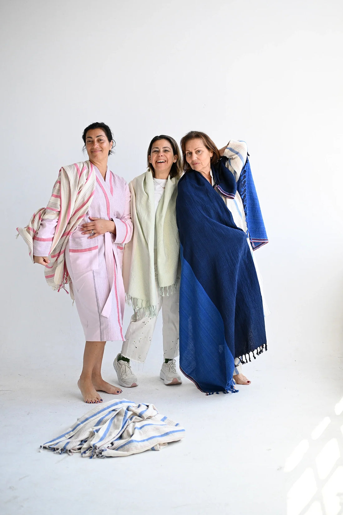 Aegean Royal Blue Indigo Towel