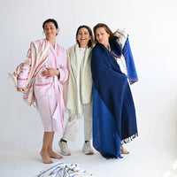 Aegean Royal Blue Indigo Towel