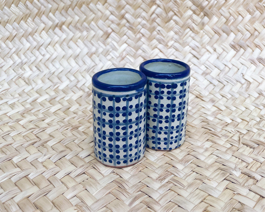 Talavera Tequilero- Small Shot Glass