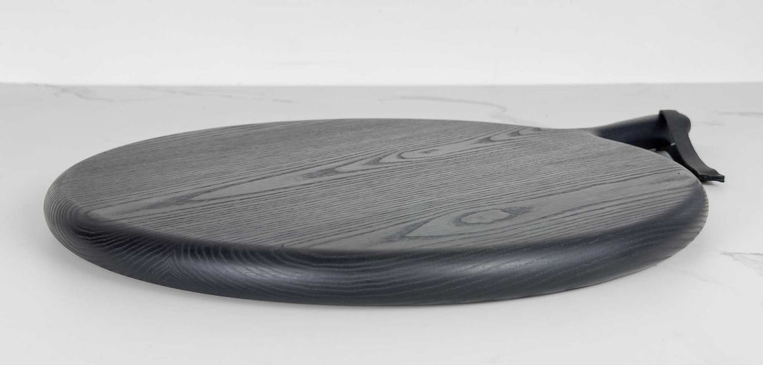 Ebonized Ash Round Board
