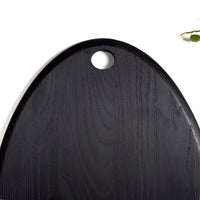 Ebonized Ash Egg Serving Board