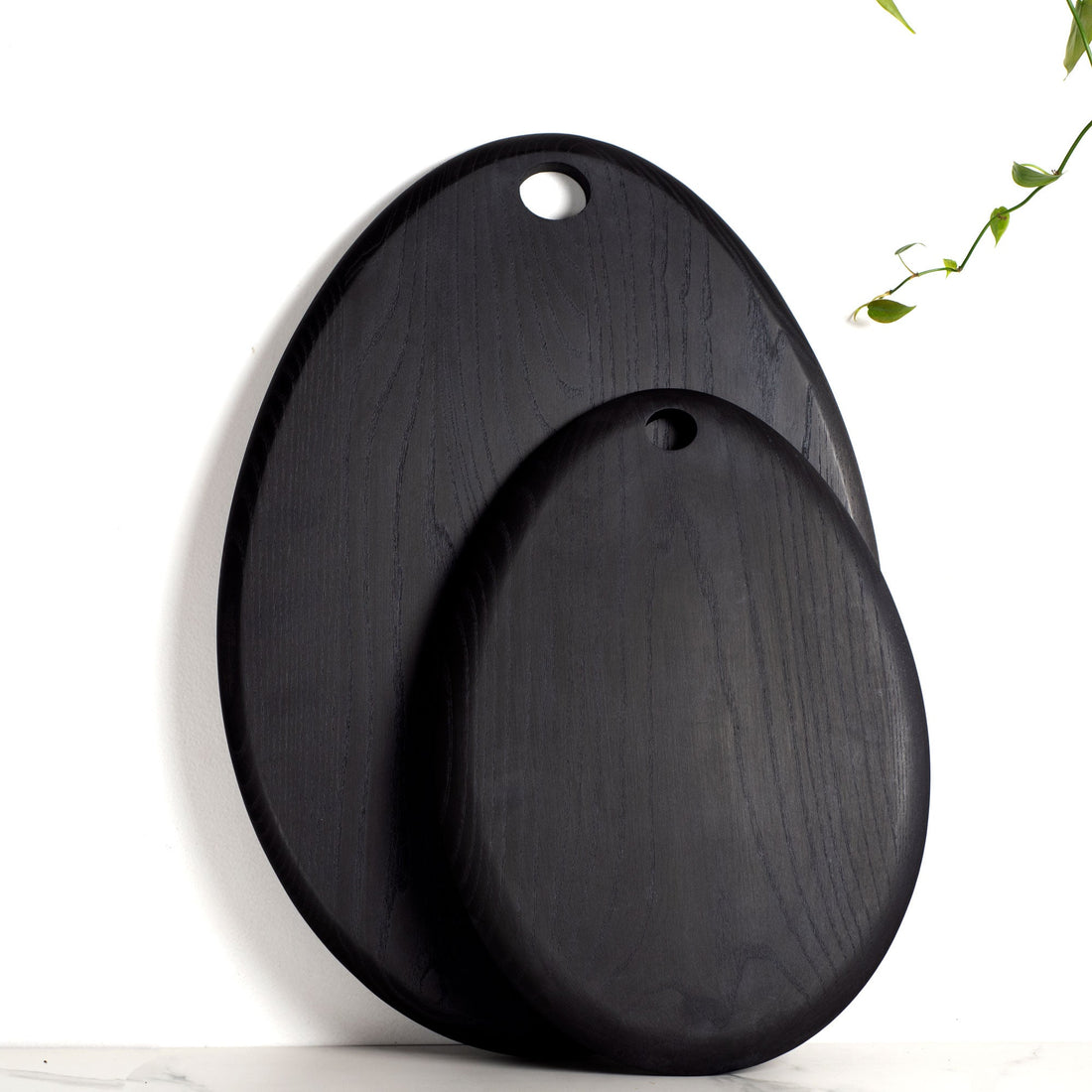 Ebonized Ash Egg Serving Board