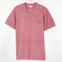 Azad S/S Pocket Flat Knitted Tee Dusty Rose