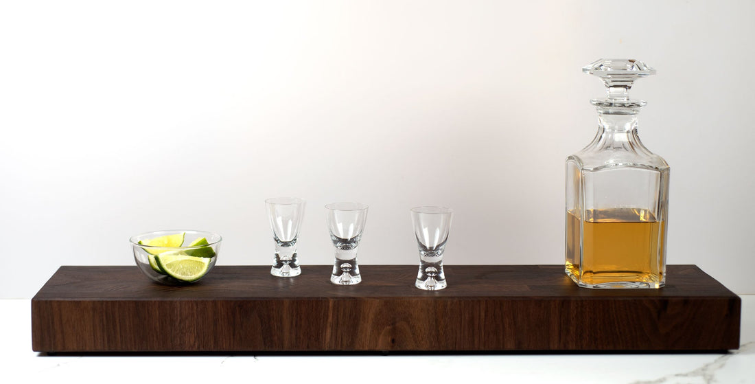 Cutting Board Bar Side End-Grain Side Kick 28×6×2