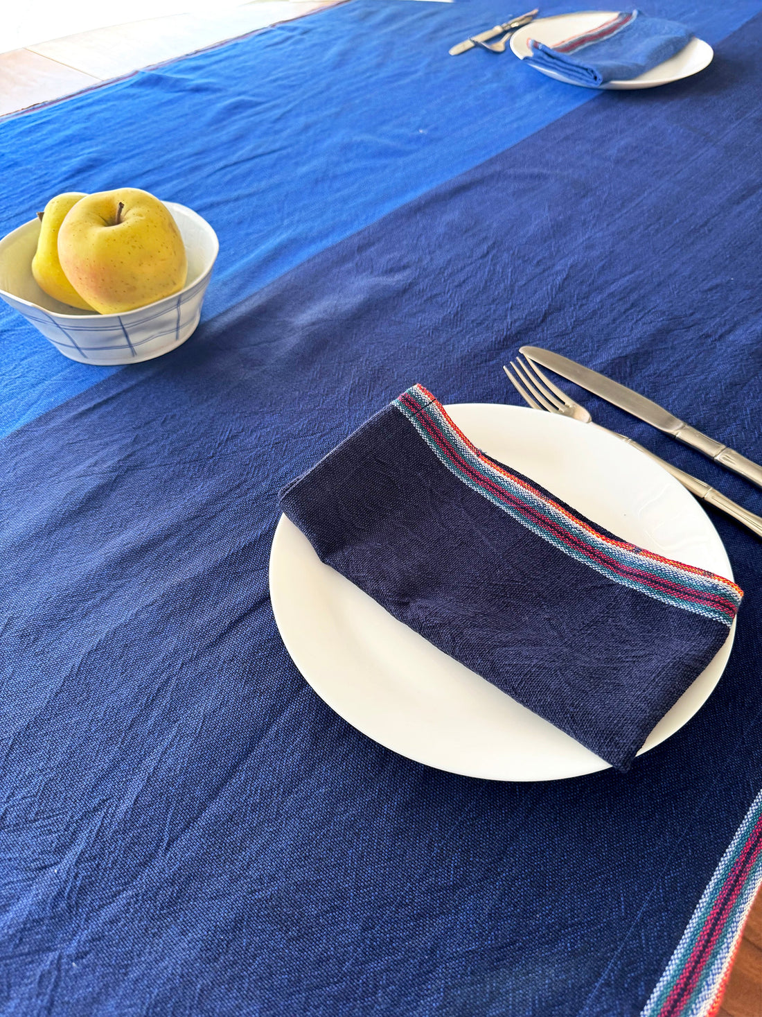 Aegean Royal Blue Indigo Towel