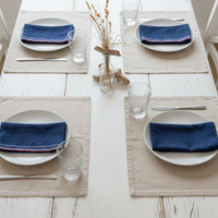 Aegean Indigo Blue Cloth Napkin
