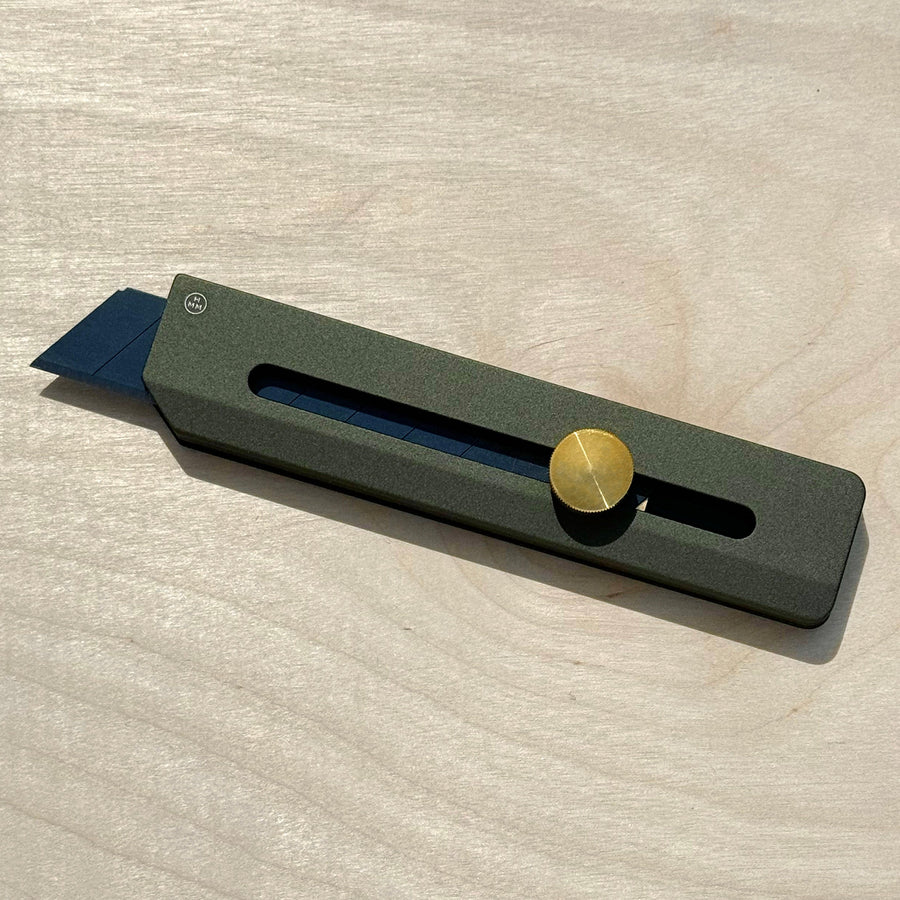 HMM Utility Knife - Green/Bronze