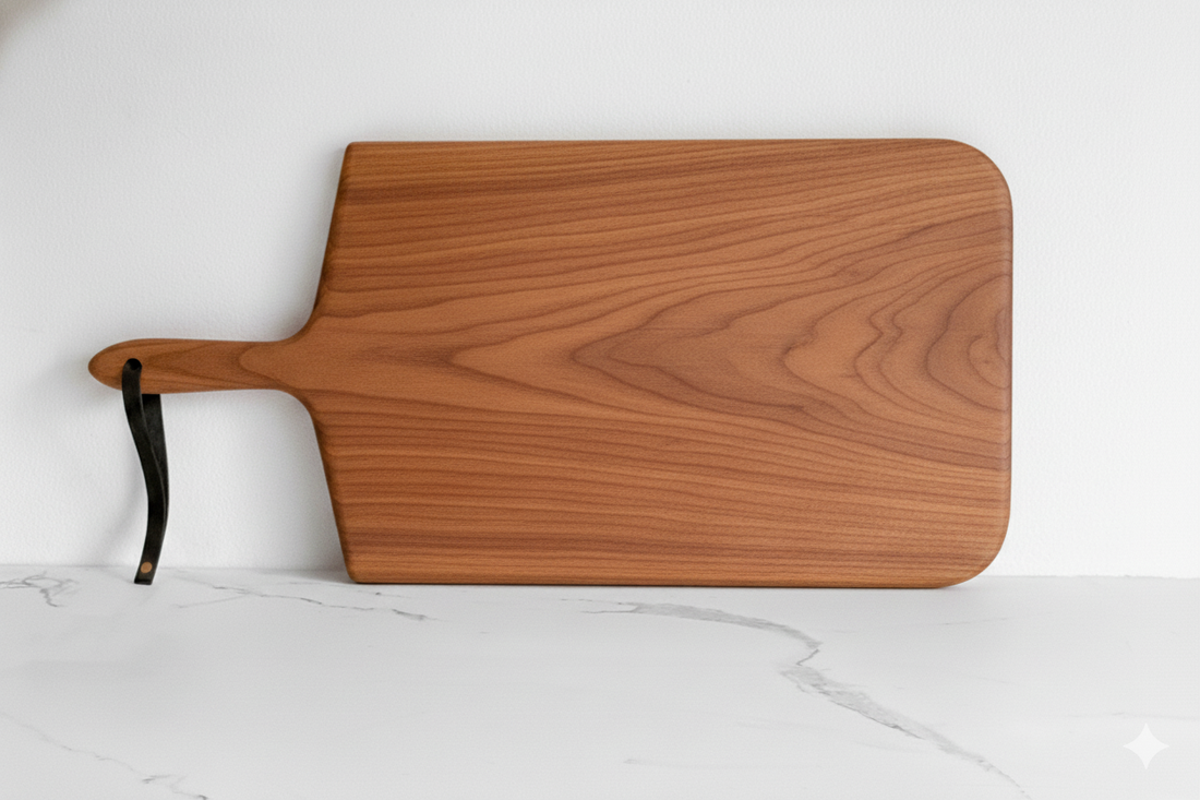 Whale Bone Server Board — Handcrafted Hardwood Serving Board