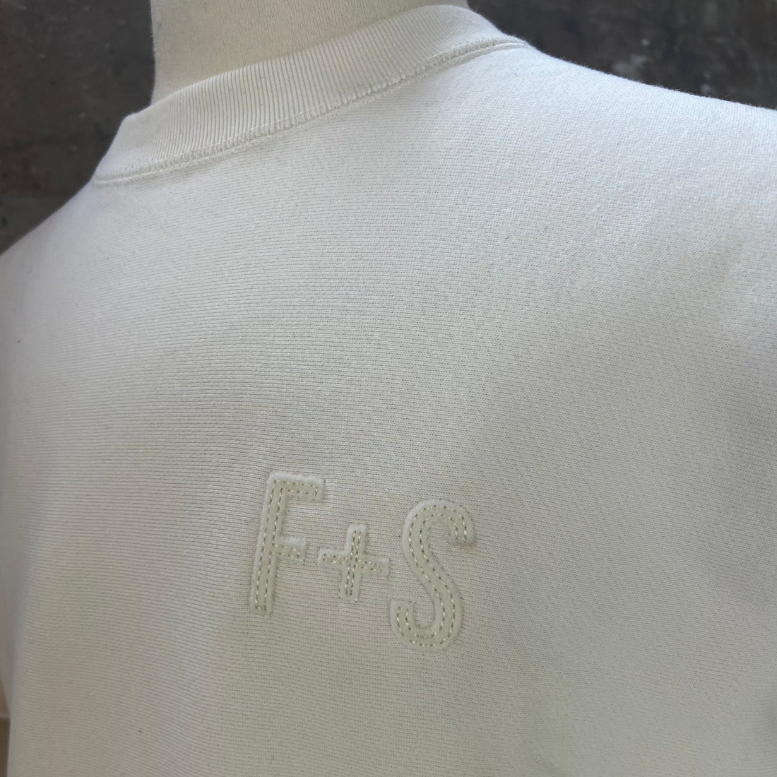 White F+S Sweatshirt