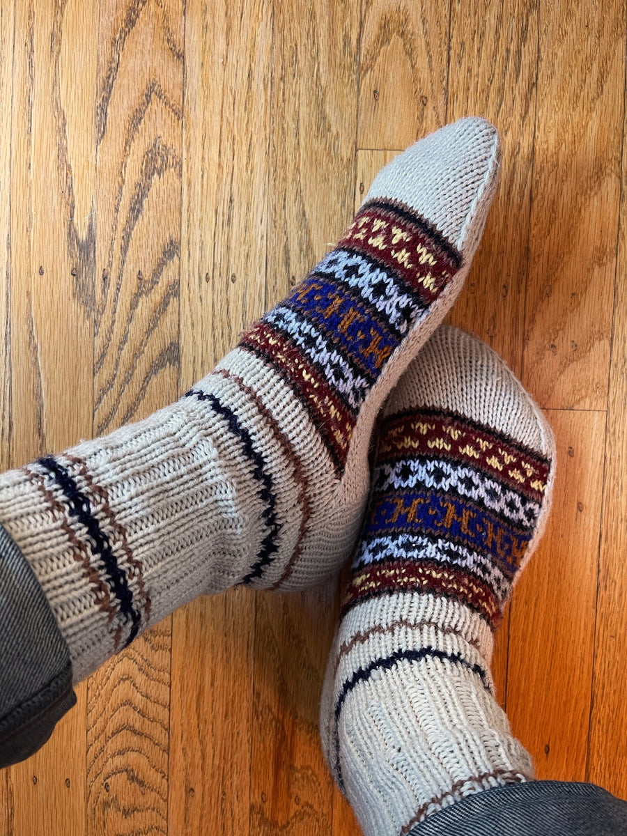 Wool Knit Socks (Assorted)