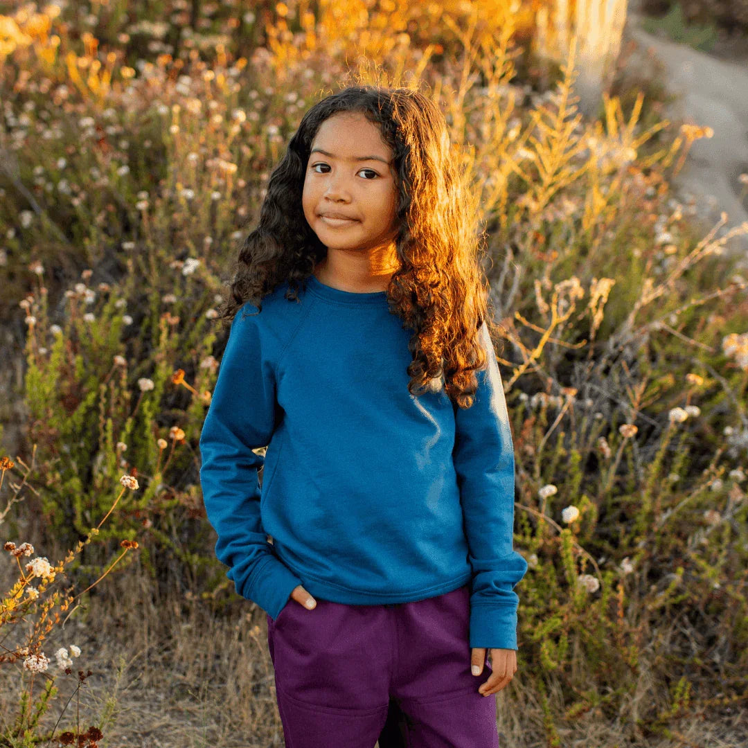 Organic Stevie Raglan Sweatshirt