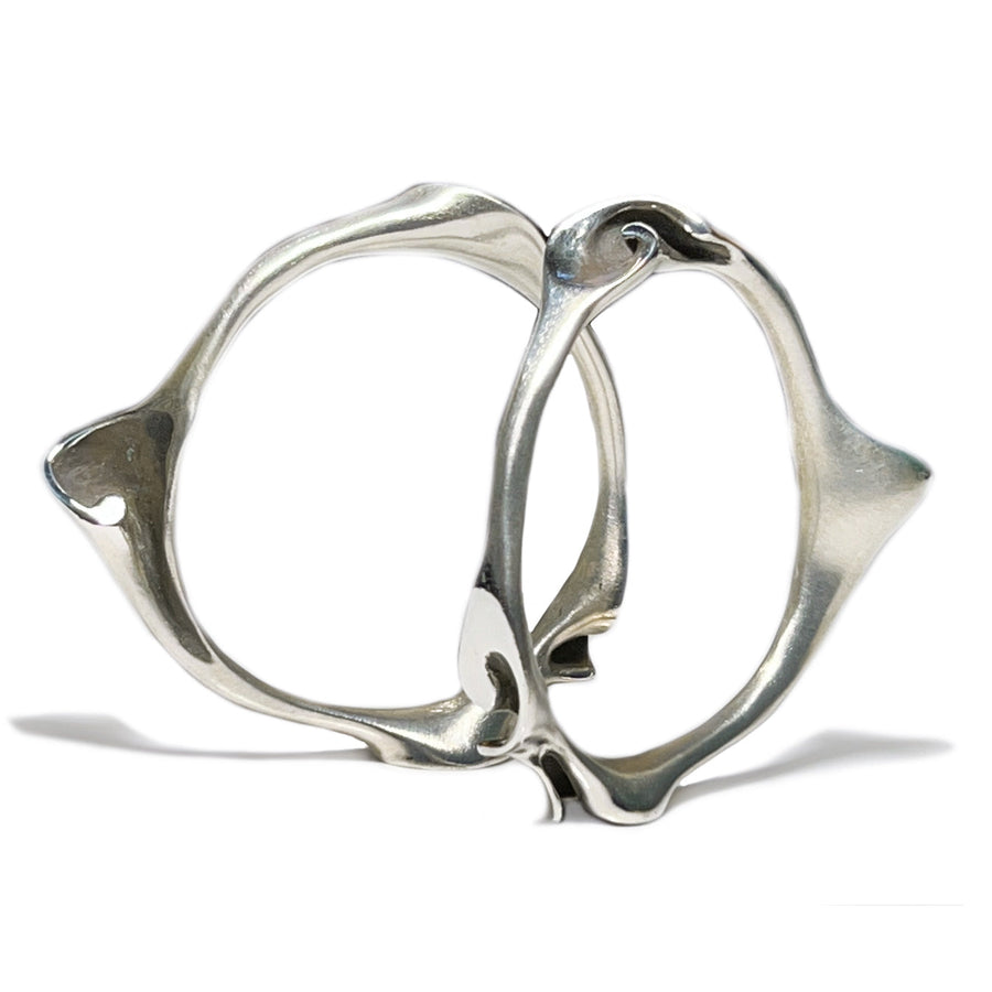 Slide Bangle - Silver