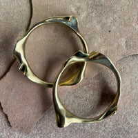 Slide Bangle - Yellow Bronze