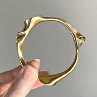 Slide Bangle - Yellow Bronze