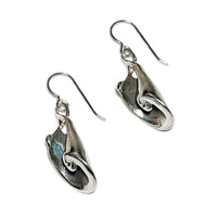 Slide Earrings - Silver