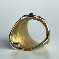 Leaves Ring - Yellow Bronze