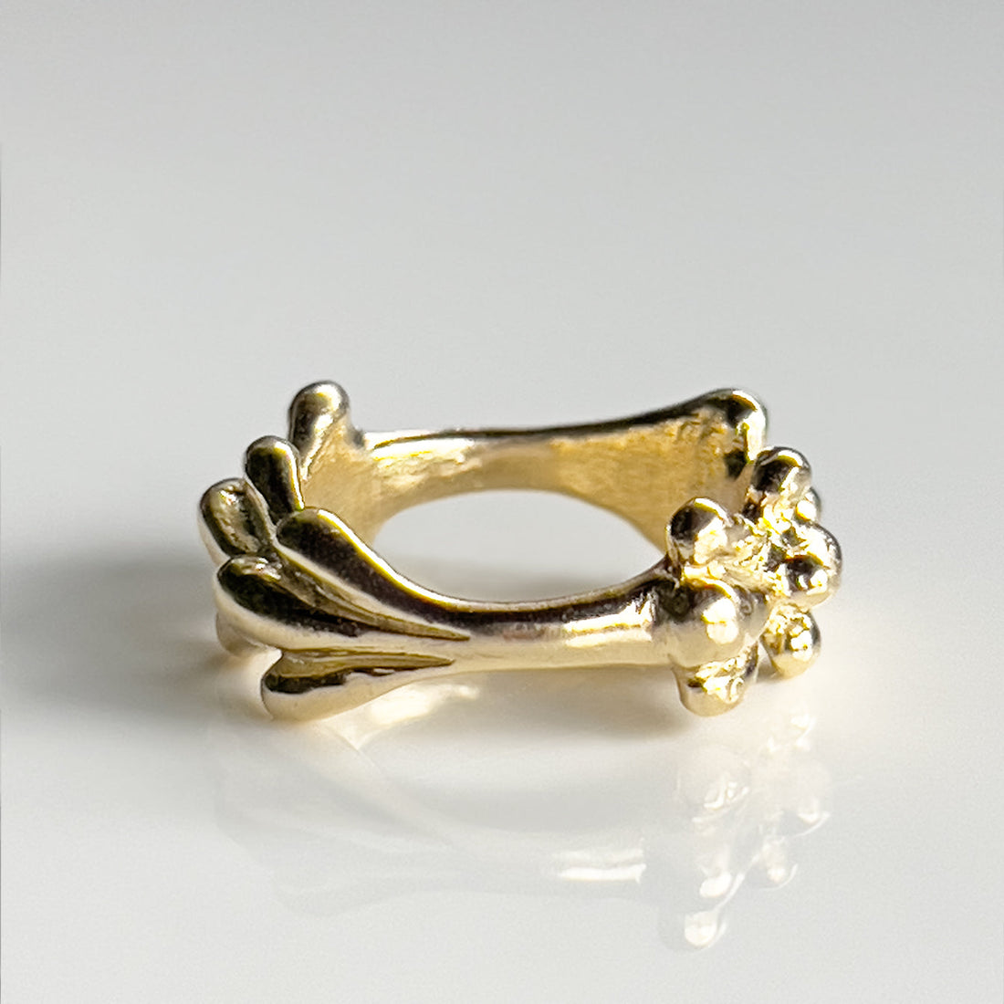 Catkin Pinky Ring - Gold