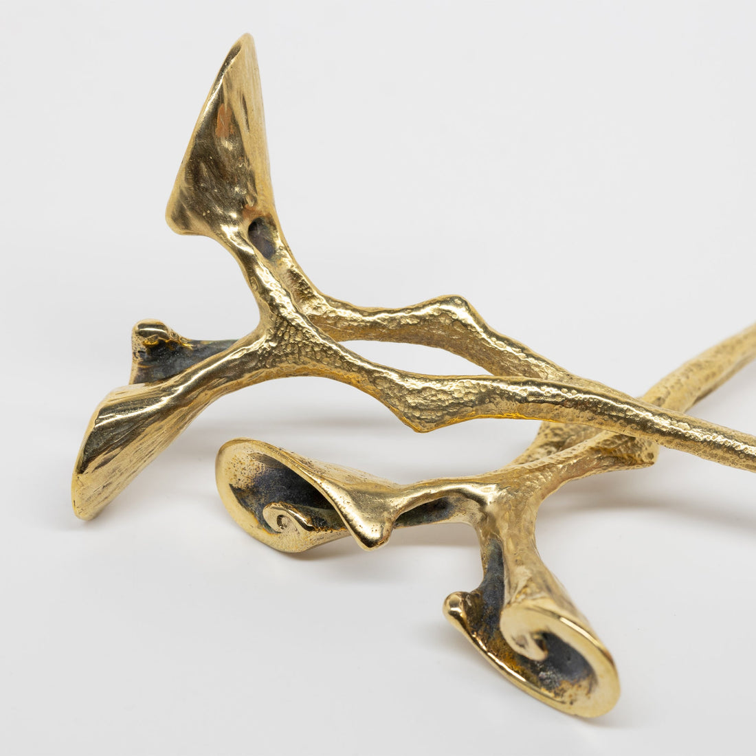 Slide Hair Stick - Yellow Bronze
