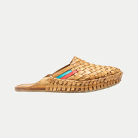 Women's Woven Slide in Honey + Stripes