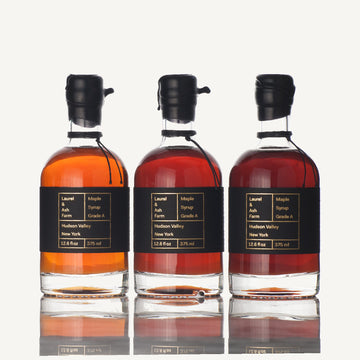 Laurel & Ash Farm Maple Syrup Flight | Three Bottles