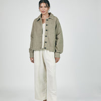 Padma Jacket in Honeycomb Sage