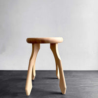 Sparrow Side Table — Sculptural Hardwood in End Grain or Long Grain